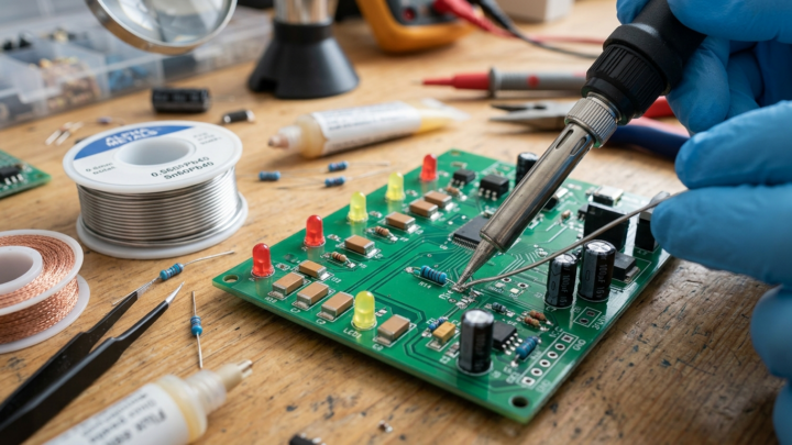 De vigtigste elektroniske komponenter: en begynder-guide
